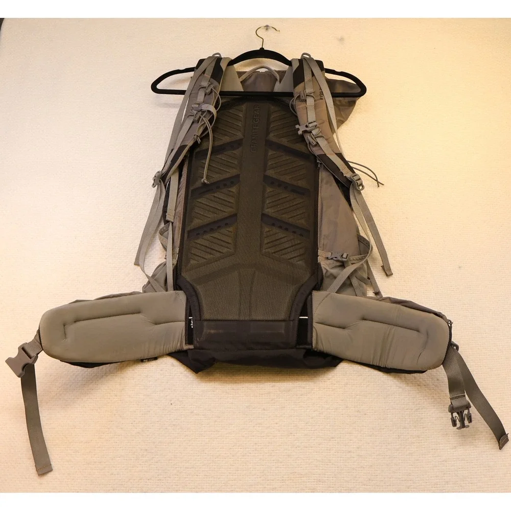 Massdrop x Granite Gear Crown X60 Ultralight Backpacking Pack Gray RE-FIT 60L